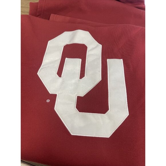 OU Sooners Classic Throw Blanket Approx 56x80 Fleece Boomer Sooner - Picture 1 of 6